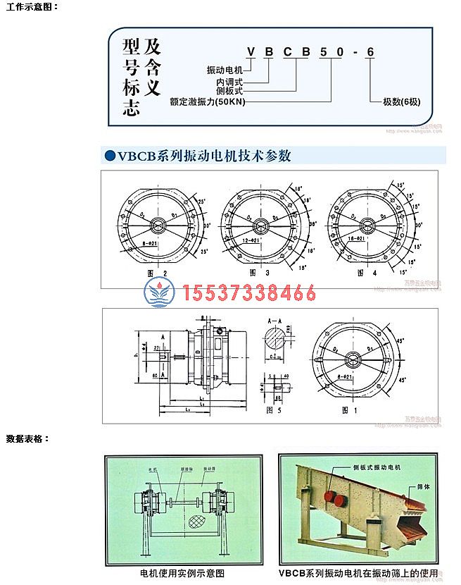 側板鑲嵌式振動電機
