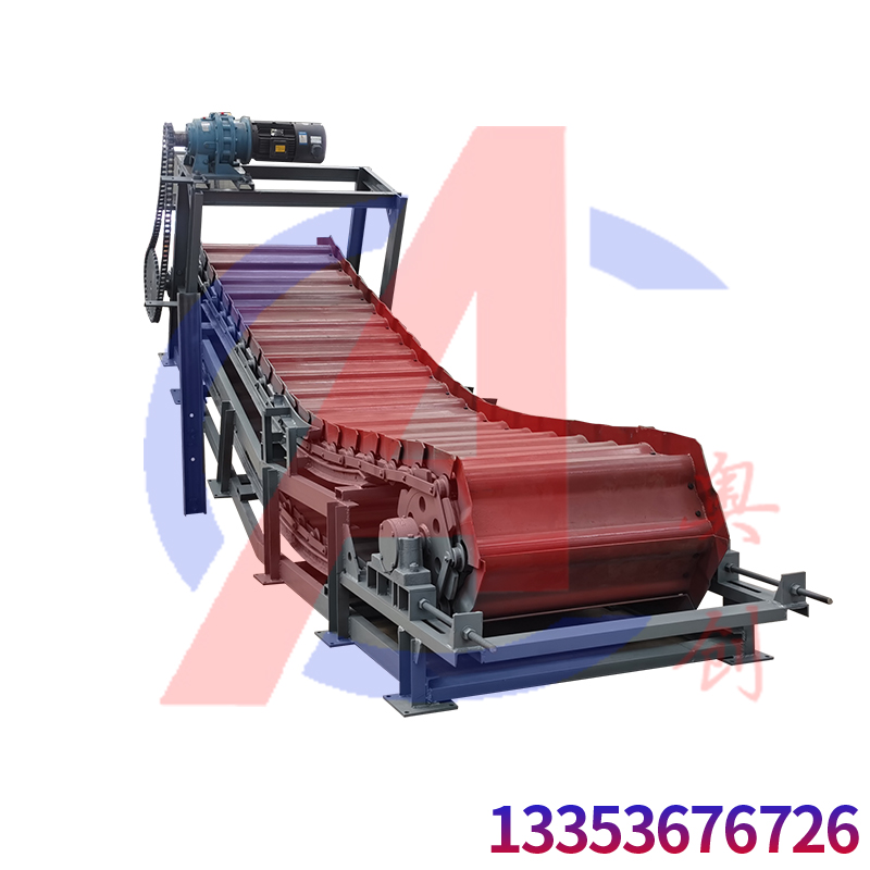 爐渣運輸使用魚鱗板輸送機